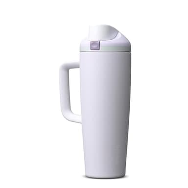 Owala FreeSip Tumbler Insulated Stainless Steel Water Bottle with Built-in Straw and Side Handle, For Travel, Work, School, and Sports, 30oz, BPA Free, Leak Proof, Open Air