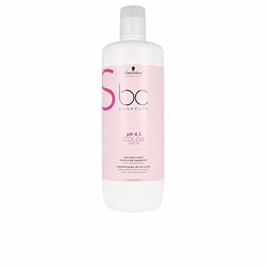 Schwarzkopf Professional Bonacure Color Freeze Ph 4.5 Micellar Sulfate Free Shampoo, Fresh, 1000 ml