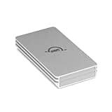 OWC 1TB Envoy Single Ultra Portable Aluminum Bus Powered 10G/s USB-C Thunderbolt Compatible External NVMe SSD Drive