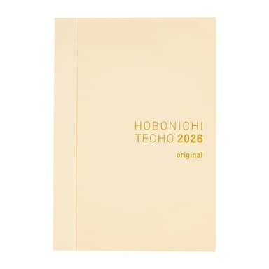 Hobonichi Techo 2026 Original Book – A6, English, Daily, January Start, Monday Start, Planner