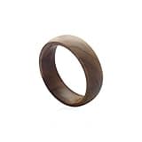 riversmerge NFC Wood Forum Type 2 215 496 Bytes Chip Universal for Mobile Phone Wearable Smart Ring Waterproof NFC Ring for Men or Women（wood nfc ring 22mm）