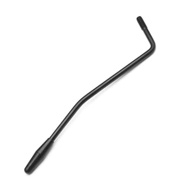 harpfeas 6 MM Thread Tremolo Arm Electric Guitar Tremolo Arm Thread Metal Single Tremolo Arm Whammy Bar with Tip for Stratocaster Electric Guitar Tremolo System (Black)