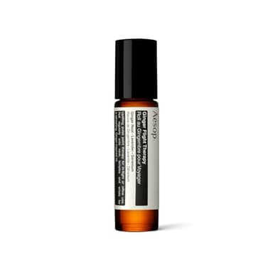 Aesop Ginger Flight Therapy | Aromatic Anti-Nausea, Calming Pulse-Point Roll-On with Ginger and Lavender Oil | for Travel or Daily Use | 0.3 fl oz