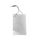 Bonxrdun PDLC Dimming Film, Sample Smart Dimmable Film, Electronic Glass Sticker, Adhesive Switchable Film for Home, Office, 4.1''x6.3'' Sample