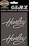 Chroma Graphics Harley Davidson Script Gemz Bling Decal Sticker