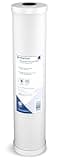 Pentair Pentek RFC-20BB Big Blue Carbon Water Filter, 20-Inch, Whole House Heavy Duty Radial Flow Carbon Replacement Cartridge with Granular Activated Carbon (GAC) Filter, 20" x 4.5", 25 Micron