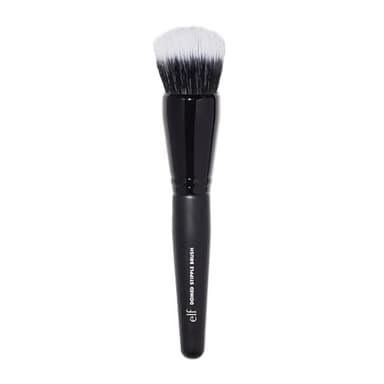 e.l.f. Domed Stipple Brush, Makeup Brush For Blending Product Into Skin, Creates A Soft Focus Effect, Made With Synthetic Bristles