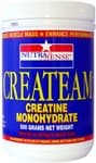 NutraSense CREATEAM, 500 Grams German Brand Creapure Creatine Monohydrate for Muscle Function, Performance, Strength & Recovery