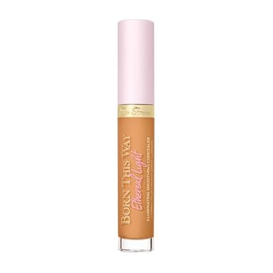Too Faced Born This Way Ethereal Light Illuminating Smoothing Concealer | With Hyaluronic Acid, Conceals + Brightens Dark Circles, Non-Creasing + Waterproof, 0.16 Fl Oz, Gingersnap