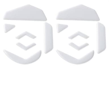 2 Sets White Rounded Curved Edges Mouse Feet Pads Skates Compatible for Logit G502 RGB / G502 Proteus Core / G502 Proteus Spectrum / G502 Hero Wired Mouse
