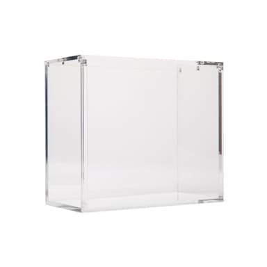 Minty Collectibles PKMN Elite Trainer Box Acrylic Display Case Stackable - 8mm + 5mm Ultra Thick Premium Acrylic with Strong Magnets - ETB Case Protector - Compatible with Elite Trainer Boxes