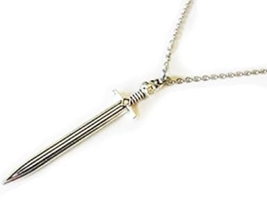 Game of Thrones Sword Necklace LONGCLAW Jon Snow Sword Game of Throne Sword Pendant Letter Opener Valyrian Steel Replica House Stark ned ice