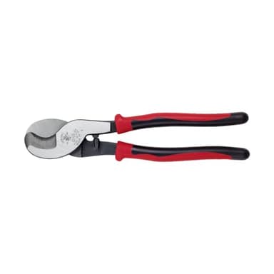 Klein Tools J63050 Journeyman Cable Cutter, Made in USA, Cuts Aluminum, Copper and Communications Cable with Shear-Type Jaws