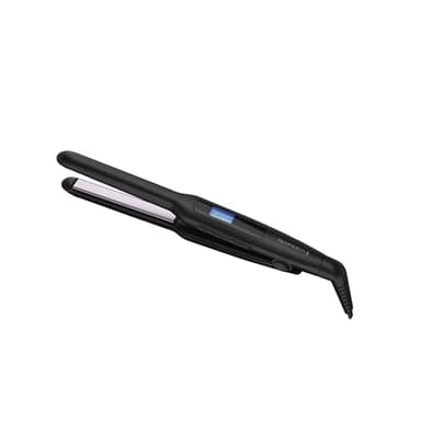 Remington 1/2" Flat Iron, Hair Straightener with Anti-Static Technology, 15-Second Heat Up & 60 Minute Auto Shut Off, 30% Longer Ceramic Floating Plates, Titanium + Ceramic Coating