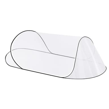 CMINGJ Large Pop Up Mosquito Tent, Portable Foldable Mosquito Net for Bed Camping Travel Patio，Mosquito Net for Adults Baby (78 * 31 * 22inch) (Black Fixed Size)