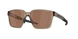 Oakley OO9430 Sunglasses Bundle: OO 9430 ACTUATOR SQ 943004 Brown Smoke/Prizm Tungsten Polar Policarbonate Polarized and Eyewear Cleaning Kit