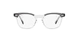 Ray-Ban RX5398 Hawkeye Square Prescription Eyewear Frames, Grey On Transparent/Demo Lens, 48 mm