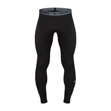 Sanabul Essential Compression Tights Men No Gi Jiu Jitsu Spats - Black, XX-Large