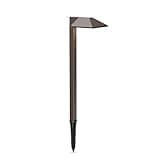 Malibu Lighting 8409210101 Malibu Landscape Lighting, 0.6W Low Voltage Equinox LED Path Light Charcoal Brown