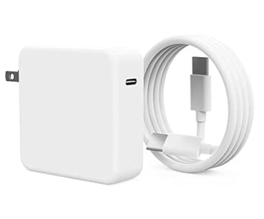 Compatible with Mac Book Pro Charger, 61W USB C Compact and Foldable Fast Charger for MacBook Air, Samsung Galaxy, iPad Pro, and All USB C Devices