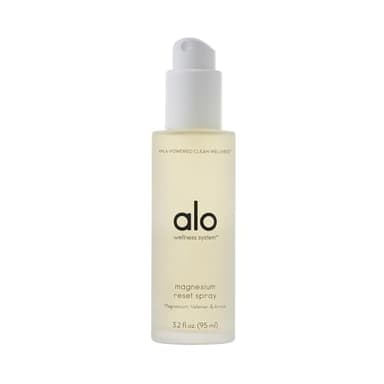 Alo Magnesium Reset Body Spray | For Sleep & Natural Stress Relief – Calming Blend with Magnesium, Valerian Root, Arnica & Essential Oils | Made in USA - 3.2 oz