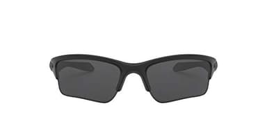 Oakley Mens OO9200 Quarter Jacket Rectangular Sunglasses, Matte Black/Grey, 61 mm
