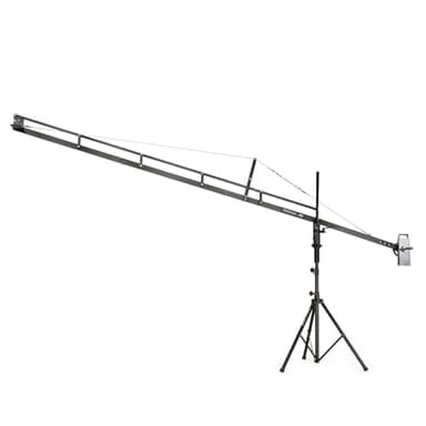 PROAIM 14ft Camera Crane Jib with Stand for Gimbals, Pan-Tilt & Fluid Head. for DSLR Video Cameras up to 8kg / 17.6lb (P-14-JS)