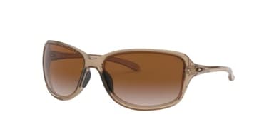 Oakley Womens OO9301 Cohort Rectangular Sunglasses, Sepia/Dark Brown Gradient, 62 mm