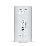 Native Deodorant Contains Naturally Derived Ingredients, 72 Hour Odor Control | Deodorant for Women and Men, Aluminum Free with Baking Soda, Coconut Oil and Shea Butter | Unscented