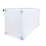 RecPro RV Fresh Water Tank 42 Gallon for Drinking and Potable Water | Fresh or Gray Water Plastic Storage | Made in America