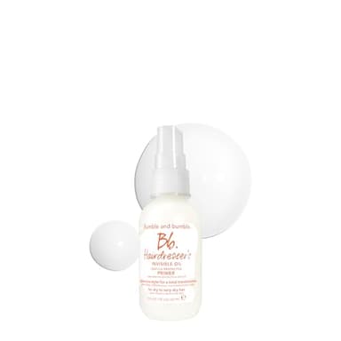 Bumble and bumble. Hairdresser's Invisible Oil Heat/UV Protection Leave-In Conditioner Hair Primer | Hydrating, Anti Frizz, Color Safe | All Hair Types and Textures | With Argan + Coconut Oil, 2 Fl Oz