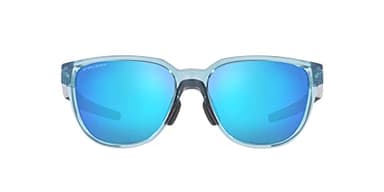 Oakley Mens OO9250A Actuator Low Bridge Fit Rectangular Sunglasses, Transparent Stonewash/Prizm Sapphire, 57 mm