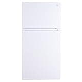 Kenmore 33 in. 20.4 cu. ft Capacity Refrigerator/Freezer with Full-Width Adjustable Glass Shelving, Humidity Control Crispers, Ice Maker, ENERGY STAR Certified, White