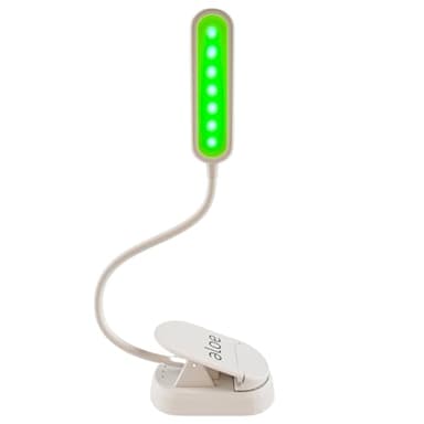 Family Tree Remedies Migraine Relief Light – Clip-On 520nm Green Light Therapy for Headaches, Sleep, Anxiety | USB Rechargeable, Portable LED Lamp for Natural Headache Support | Adjustable Brightness
