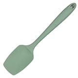 TECHEF - Pastel Mini Spoonula: Silicone Spoon Spatula - Heat-Resistant, Nonstick & BPA-Free Kitchen Utensil for Mixing, Baking & Cooking - Seamless, Dishwasher Safe, Made in Korea (Green)