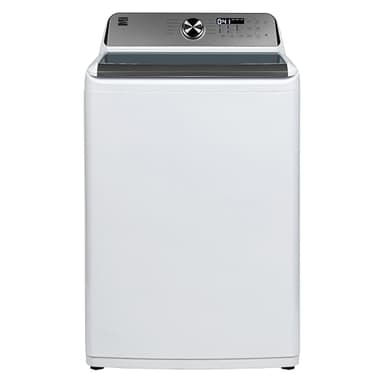 Kenmore 4.5 cu. ft. Top Load Washer with Triple Action Impeller for Tough Dirt & Stains - Reduce Laundry Time with Accela Wash & Express Wash - LED - White