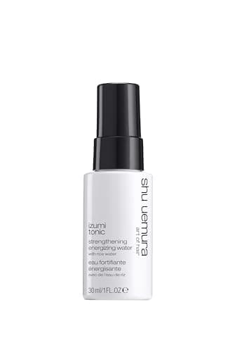 shu uemura art of hair Izumi Tonic Strengthening & Thickening Rice Water Treatment - Leave-In Treatment, Hydrates and Repairs Damaged Hair, With Japanese Rice Water, 1 Fl Oz