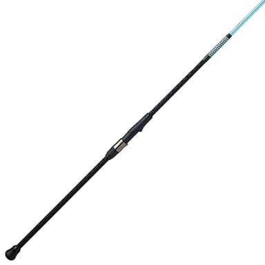 Ugly Stik 9' Carbon Surf Spinning Rod, 2 Piece Fishing Rod, Medium Rod Power, 12-20 lb Line Rating, Lure Rating 3/4-3 oz