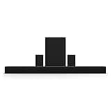 VIZIO SB36512-F6 36” 5.1.2 Channel Home Theater Surround Sound Bar with Dolby Atmos Wireless Subwoofer,Bluetooth,Chromecast built-in,Works with Google Assistant,HDMI ARC,Digital Coaxial,Optical