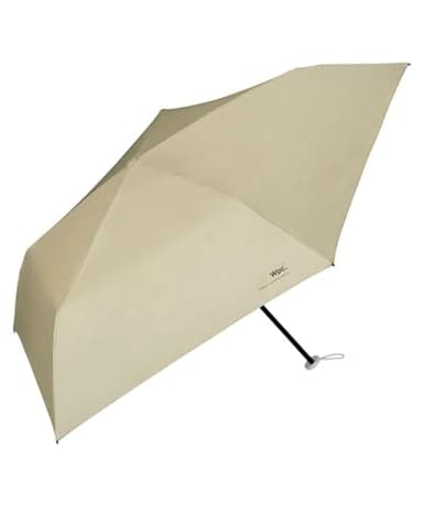 Shade Lightweight Solid Mini Folding Umbrella 801-16912-102 Parasol Umbrella For Both Sunny and Rainy Weather Shade Lightweight Water Repellent Simple Slim Compact Plain Ultra Lightweight Wpc. (beige)