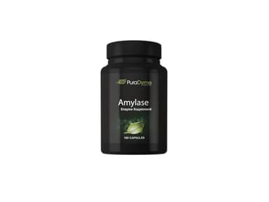 PuraDyme Amylase, 180 Capsules