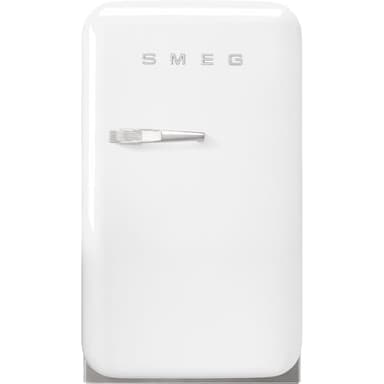 Smeg FAB5 Retro Mini Fridge – 50s Style Compact Small Refrigerator, 1.2 cu ft, Automatic Defrost, LED Lighting, Adjustable Shelves– Made in Italy – Perfect for Home, Dorm, Office, Hotel -White