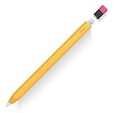 elago Classic Pencil Case Compatible with Apple Pencil 1st Generation, Classic Design, Durable Silicone (Yellow)