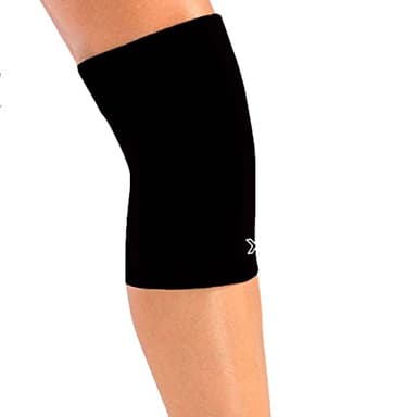 Body Helix Full Knee Compression Sleeve for Knee Pain Relief - Arthritis, Meniscus, Swelling, ACL, Sprains - Knee Sleeve for Women and Men (Black, Medium)
