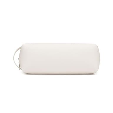 YONBEN Pencil Case Soft School Pencil Pouch Bag for Easy Carry Stylish and Durable (Beige,Faux leather)