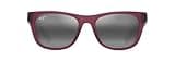 Maui Jim Kaulike Square Sunglasses, Matte Transparent Fuchsia/Neutral Grey Polarized, Large