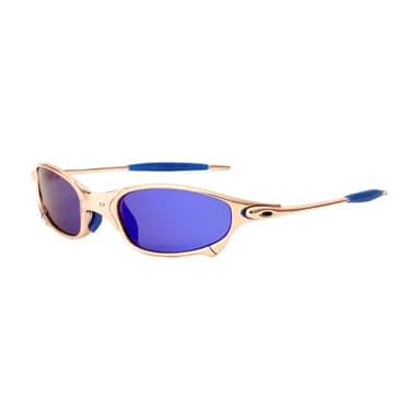 JISHINMEN Velocity Polarized Sunglasses Fashion Aviator Retro Oval Sunglasses Non Prescription Glasses Frames for Women Men, Dark Blue, 53