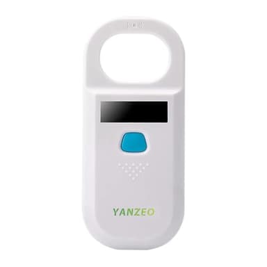 Yanzeo AR180 Pet Dog Cat Microchip Reader,Stray Animal ID 134.2kHz 125kHz 15 Digits Animal Chip Registration RFID Microchips Scanner