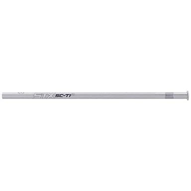 STX mens Sc-Ti Alloy Handle lacrosse shafts, Platinum, Attack Mid US
