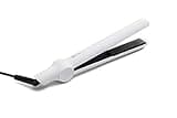 InStyler CURATION Ceramic Hair Styling and Straightening Flat Iron, white